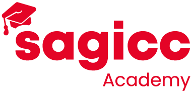 Logo de Sagicc Academy en color Rojo