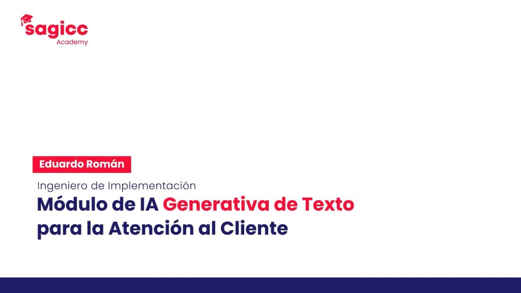Capacitacion gen AI – Sagicc